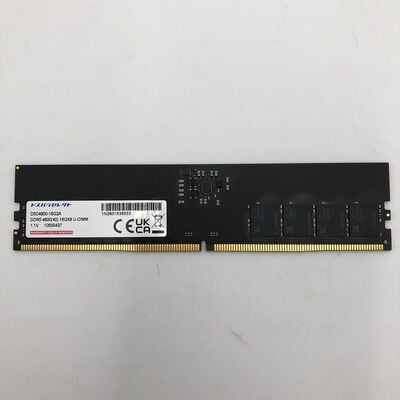 【盛岡都南店】中古  PC5-38400 16GB デスクトップ用(DDR5-4800) 149151 