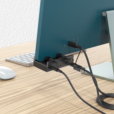 AINEX  HUB-10 (USB3.2Gen1 クランプハブ A&times;2／C&times;2ポート) 