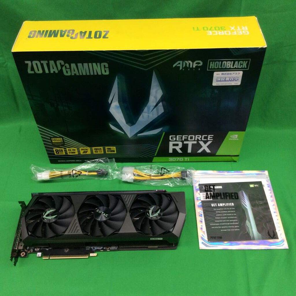 中古 ZOTAC ZT-A30710F-10P (RTX3070Ti 8GB) 146272 （368501