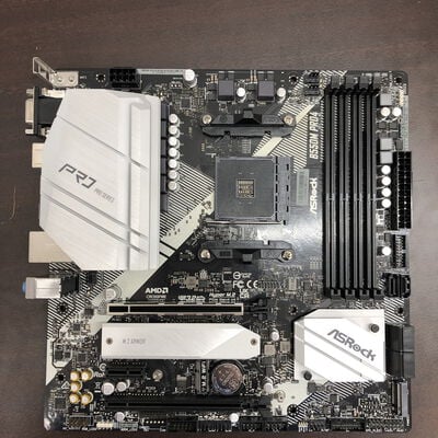 【福山ココローズ店】中古  ASRock B550M Pro4 (B550 AM4 mATX DDR4) 142938 