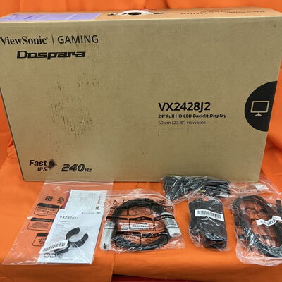 【なんば店】中古  Viewsonic VX2428J2-7 (23.8"W 2H1DP IPS 240Hz) 3280021124 