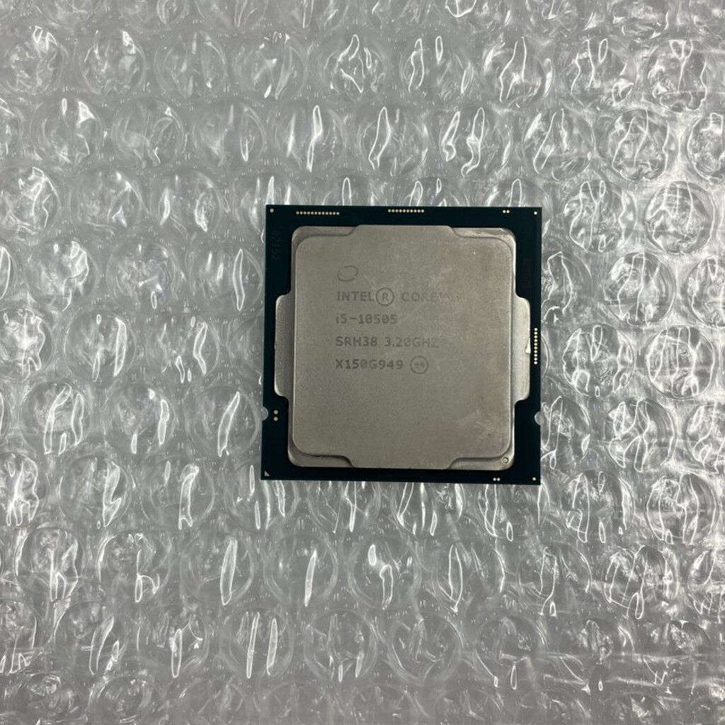 【動作確認済】CPU Intel Core i5-10505 中古 INTEL Core i5 10505 (1200/3.1G/12M/C6/12) 3410014411 （358544