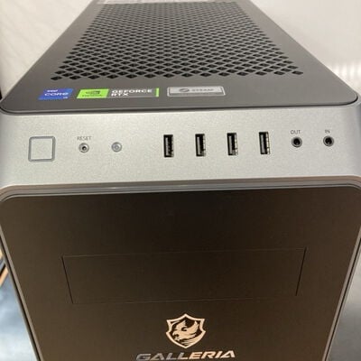 【堺七道店】中古  GALLERIA XA7C-R47(i7 13700F/32GB/SSD1TB+2TB/RTX4070/W11H) 4660001336 