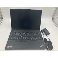 中古  Lenovo ThinkPad E16 Gen 2 AMD (AMD Ryzen5 7535U 2.9GHz/16GB/SSD256GB/-/オンボード/16/1920x1200/Wi-Fi/WEBCAM/W11P64) 176149 