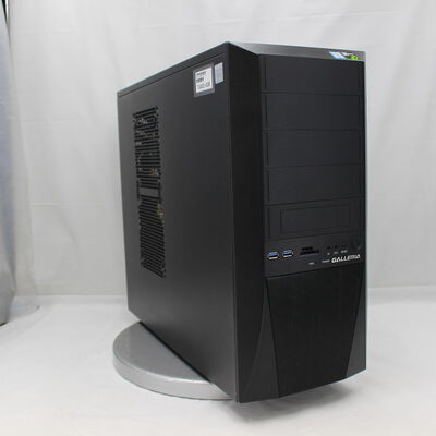【札幌店】中古  THIRDWAVE GALLERIA KT(Intel Core i7 8700/16GB/SSD512GB/なし/NVIDIA GeForce GTX 1660 Ti 6GB/W11H64 MAR) 189723 