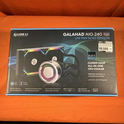 【なんば店】中古  Lian Li Galahad AIO 240 BK(SLFAN)(240mm 水冷) 3280021091 