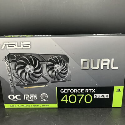【熊本浜線店】中古  ASUS DUAL-RTX4070S-O12G-EVO (RTX4070 SUPER 12GB) 3400008789 
