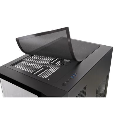 Thermaltake  Vision 330 CR ARGB Black CA-11V-00M1WN-00 (ATX ガラス ブラック) 