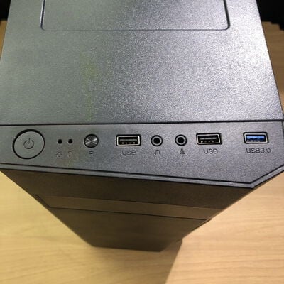 【甲府飯田店】中古  自作パソコン(Core i5 9400F/16GB/SSD256GB/HDD2TB/GTX1650) 4720001082 