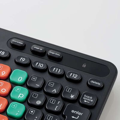 エレコム  TK-FS10UMKBK (はじめてのキーボード KEY PALETTO) 