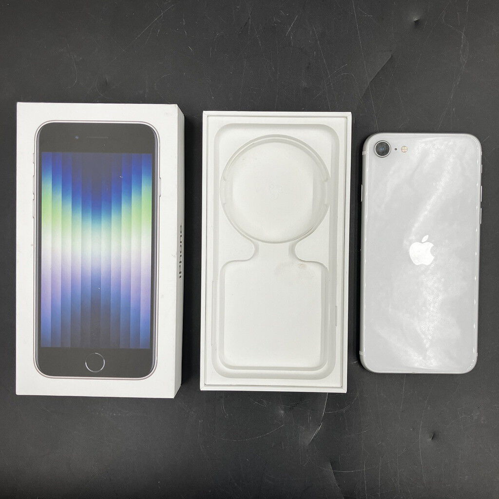 中古 Apple iPhoneSE 4.7インチ (第2世代/2020) 64GB (ホワイト) 国内