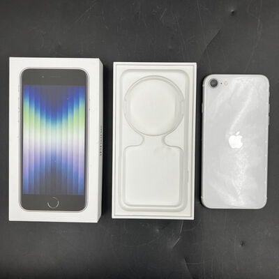 【大須店】中古  Apple iPhoneSE 4.7インチ (第2世代/2020) 64GB (ホワイト) 国内版SIMロックフリー MX9T2J/A 142455 