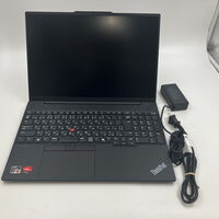 中古  Lenovo ThinkPad E16 Gen 2 AMD (AMD Ryzen5 7535U 2.9GHz/16GB/SSD256GB/-/オンボード/16/1920x1200/Wi-Fi/WEBCAM/W11P64) 176149 