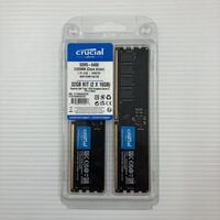 中古  Crucial CT2K16G64C52CU5(DDR5 PC5-51200 16GBx2) 3410014204 