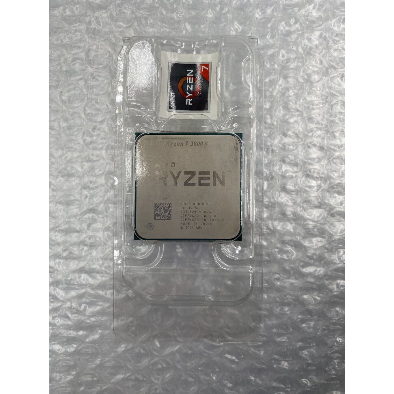 中古 AMD Ryzen 7 3800X (AM4/3.9/36M/C8/T16/105W) 140024 （379566