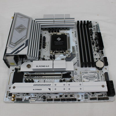 【通販センター】中古  ASRock B860M Steel Legend WiFi (B860 1851 mATX) 175437 