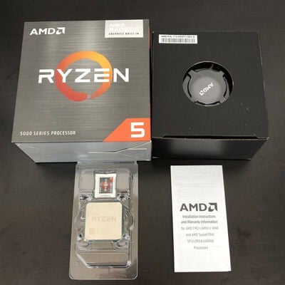 【長野稲里店】中古  AMD Ryzen 5 5600G (AM4/3.9GHz/19M/C6/T12/65W) 146740 