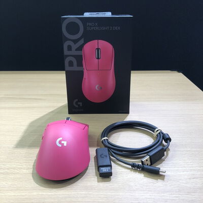 【甲府飯田店】中古  Logicool PRO X SUPERLIGHT 2 DEX GPROXSL-WLDEXMG (マゼンタ) 4720001335 