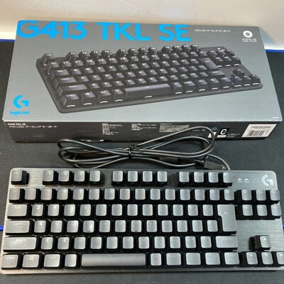 【大宮店】中古  Logicool G413TKLSE (有線 ｹﾞｰﾐﾝｸﾞｷｰﾎﾞｰﾄﾞ) 158799 