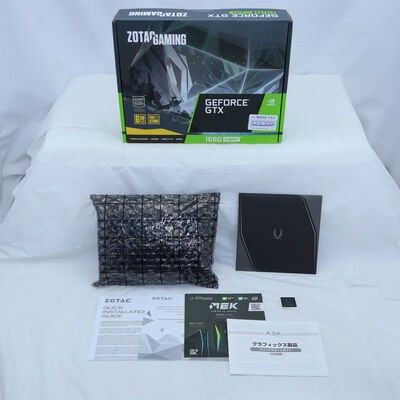【通販センター】中古  ZOTAC ZT-T16620F-10L (GTX1660 SUPER Twin Fan) 141210 
