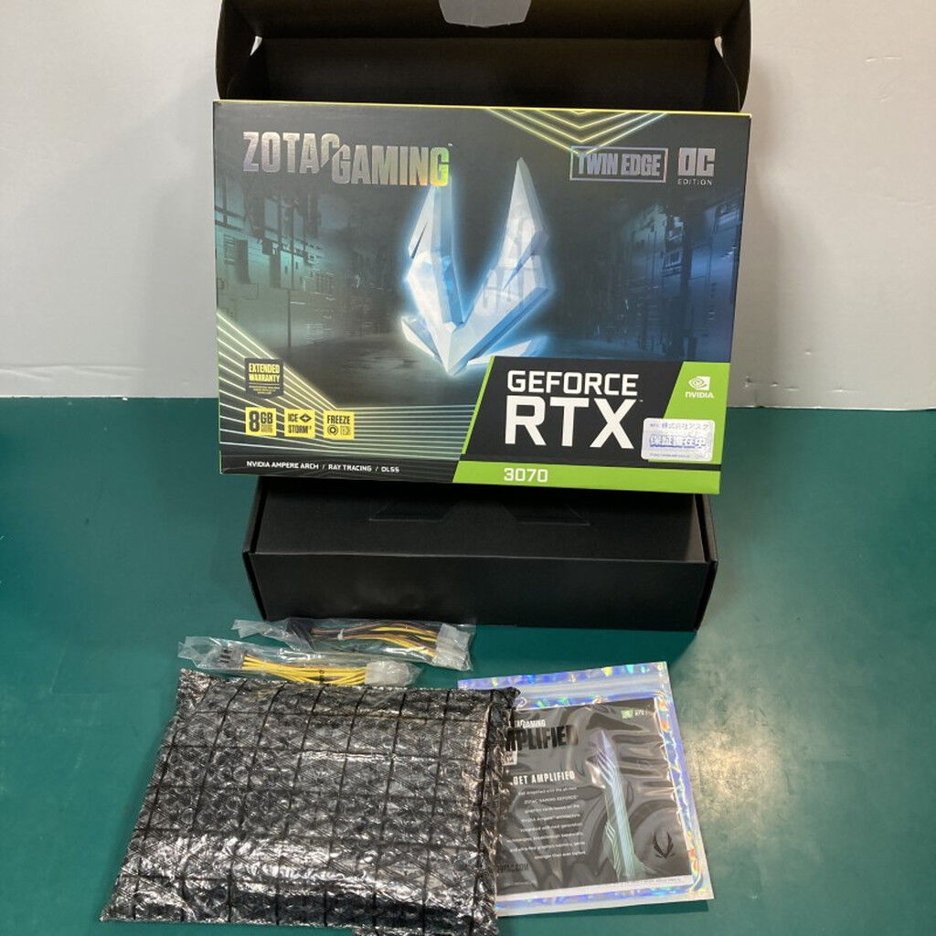 中古 ZOTAC GAMING GeForce RTX 3070 Twin Edge OC ZT-A30700H-10P