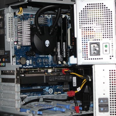 【通販センター】中古  DELL Ailienware Aurora R10(AMD Ryzen 5 5600X/16GB DDR4 (PC4)/SSD256GB/なし/NVIDIA GeForce RTX 3060 12GB/W11H64 MAR) 195698 
