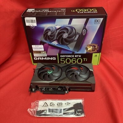【千葉店】中古  MSI GeForce RTX 5060 Ti 16G GAMING OC (RTX5060Ti 16G) 178239 