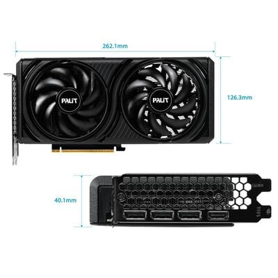 Palit  NE75060V19P1-GB2051L (GeForce RTX 5060 Infinity 2 OC V1 8GB) 