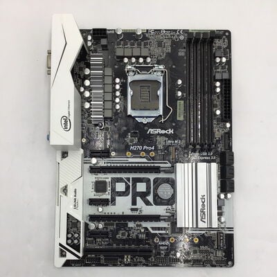【白山FM松任店】中古  ASRock H270 Pro4 (H270 1151 ATX DDR4) 133216 