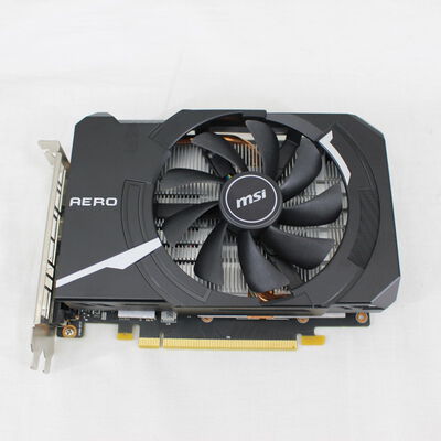 【通販センター】中古  MSI GeForce GTX 1660 Ti AERO ITX 6G OC（GTX1660Ti 6GB） 3480035476 