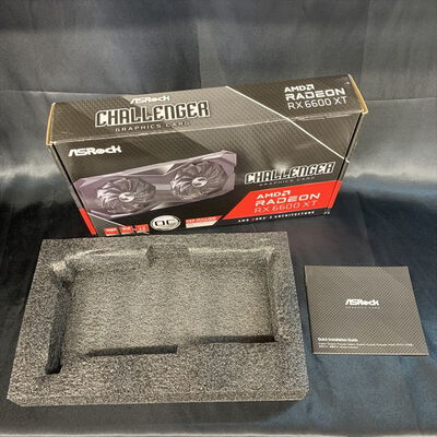 【横浜駅前店】中古  ASRock Radeon RX6600XT Challenger D 8GB OC (RX6600XT 8GB) 146746 