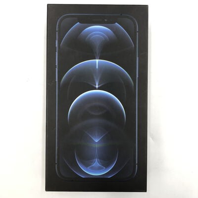 【福井日之出店】中古  【SoftBank】Apple iPhone12 Pro 6.1インチ 128GB (パシフィックブルー) MGM83J/A 143835【在庫処分!】 