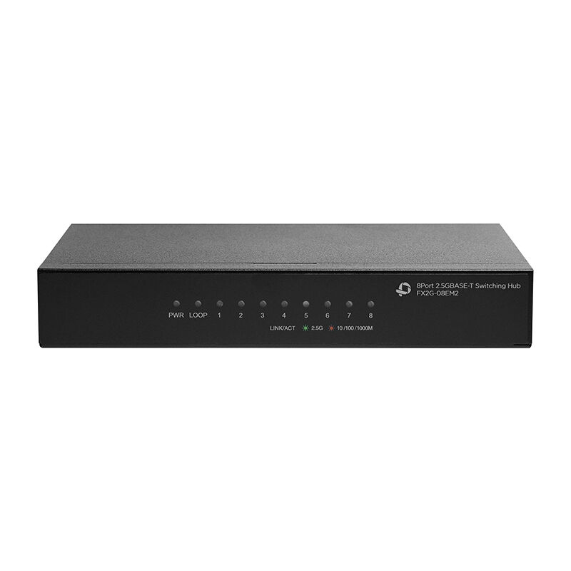 PLANEX FX2G-08EM2 (8ポート 2.5GBASE-T スイッチングハブ