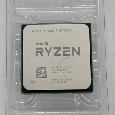 【堺七道店】中古  AMD Ryzen 7 5700X (AM4/3.4GHz/36M/C8/T16/65W) 150182 