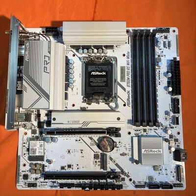 【なんば店】中古  ASRock B760M Pro RS WiFi White (B760 1700 mATX DDR5) 3280021051 