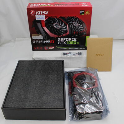 【通販センター】中古  MSI GTX1080Ti GAMING X 11G(GTX1080Ti 11G GDR5X OC 133971 
