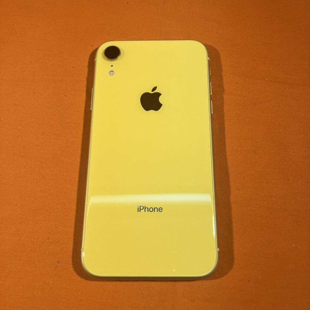 中古 【SIMロック解除済み】【au】 Apple iPhoneXR 64GB (イエロー