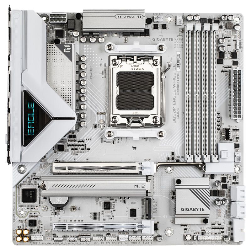 GIGABYTE B850M EAGLE WF6E ICE (B850 AM5 MicroATX) ｜ パソコン通販