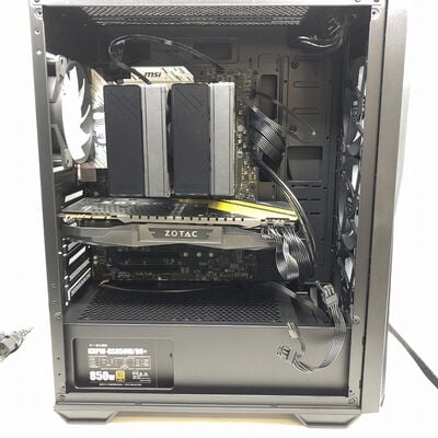【宇都宮鶴田店】中古  自作PC(i7 13700F/32GB/SSD500GB/GTX1070) 5280001770 