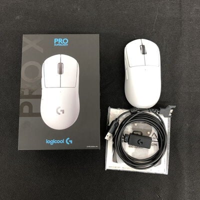 【長野稲里店】中古  Logicool PRO X SUPERLIGHT Wireless Gaming Mouse G-PPD-003WL-WH 146966 