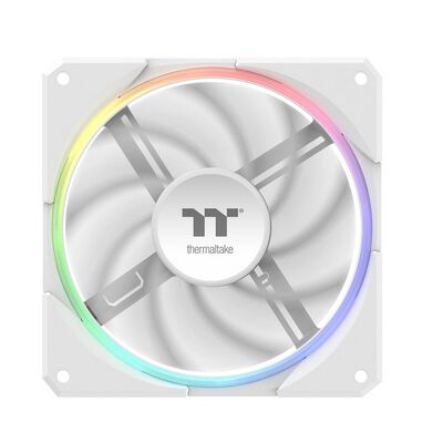 Thermaltake  TS120 EX RGB 3Pack Fan White CL-F207-PL12SW-A (120mm ホワイト 3個パック) 