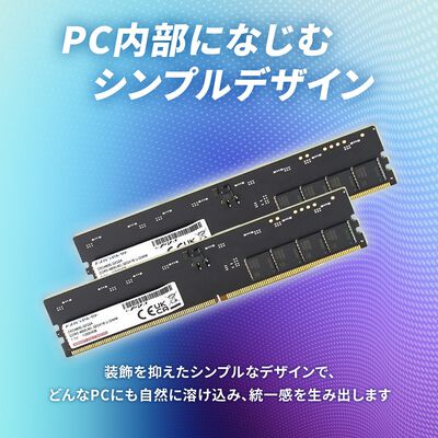 ドスパラセレクト  D5D4800-32G2A (DDR5 PC5-38400 32GB 2枚組) 