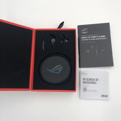 【福井日之出店】中古  ASUS ROG CETRA II CORE (有線 ｹﾞｰﾐﾝｸﾞｲﾔﾎﾝ) 5200000403 