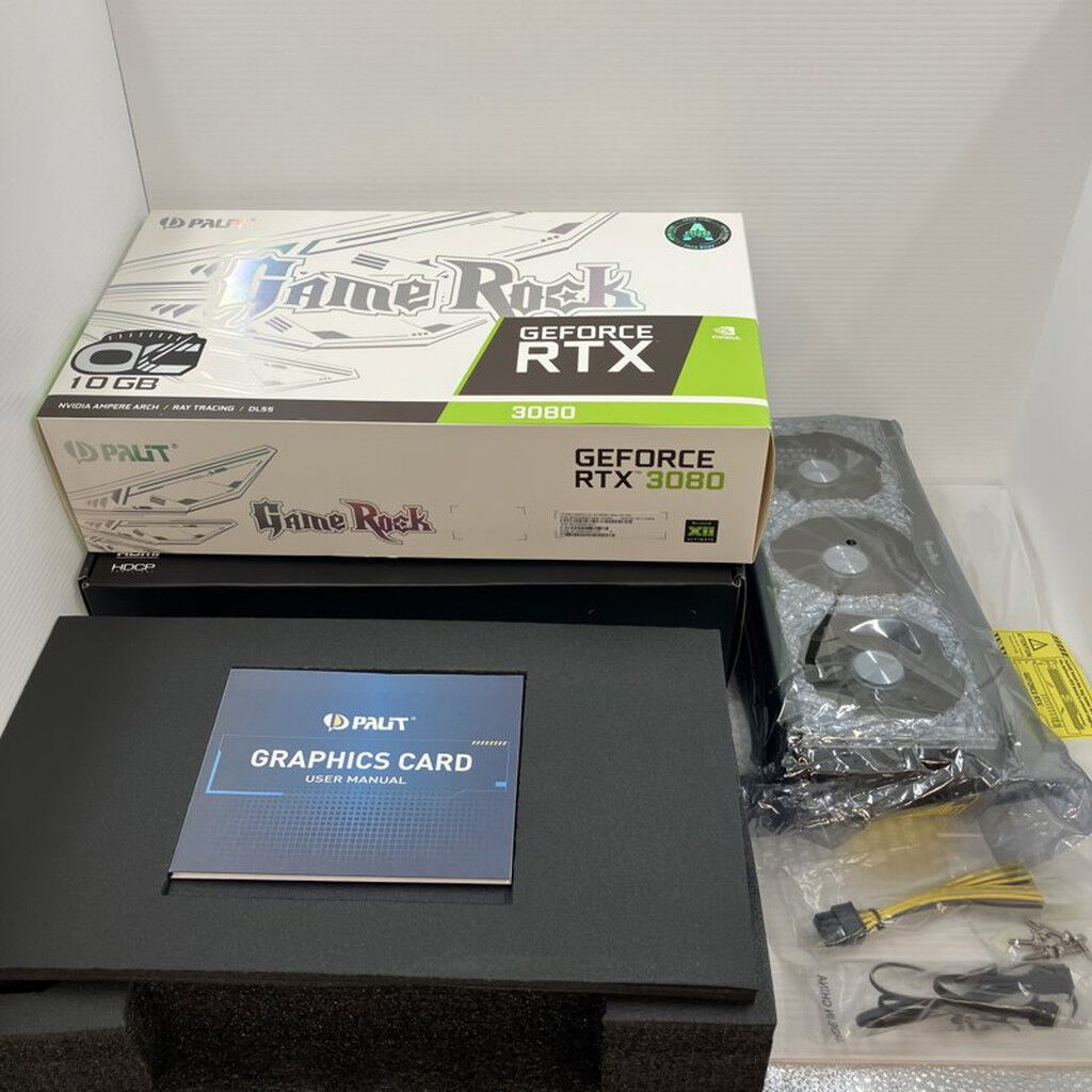 中古 Palit NED3080H19IA-1020G-V2 (RTX3080 GameRock OC 10GB) 146426