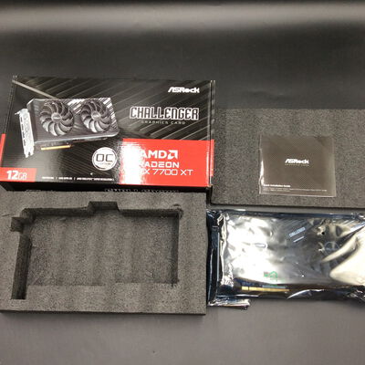 【秋葉原本店】中古  ASRock RX7700XT CL 12GO RX7700XT Challenger OC (RX7700XT 12G) 162739 