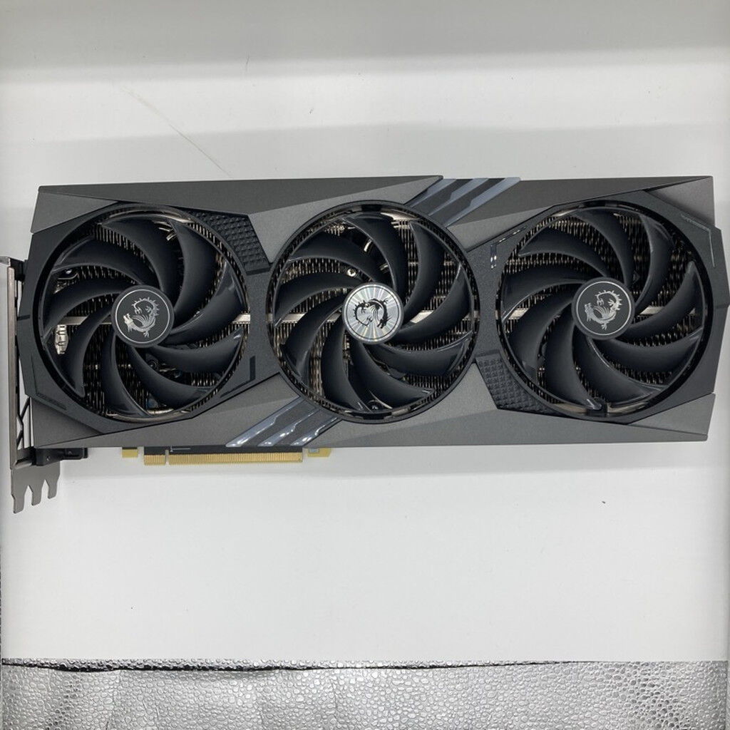 中古 MSI GeForce RTX 4070 Ti GAMING X TRIO 12G (RTX4070Ti 12GB