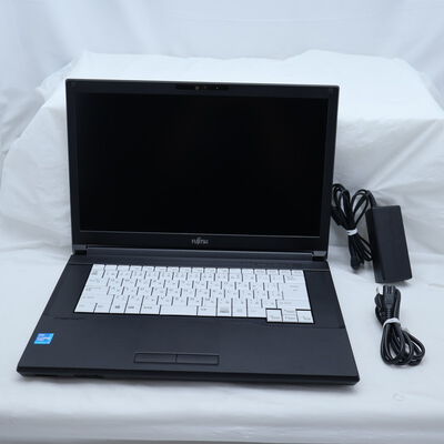【通販センター】中古  FUJITSU LIFEBOOK A7511/G (Intel Core i5 1145G7 2.60GHz/16GB DDR4/SSD256GB/-/オンボード/15.6/1920x1080/GbE/Wi-Fi/WEBCAM/W11P) 202326 