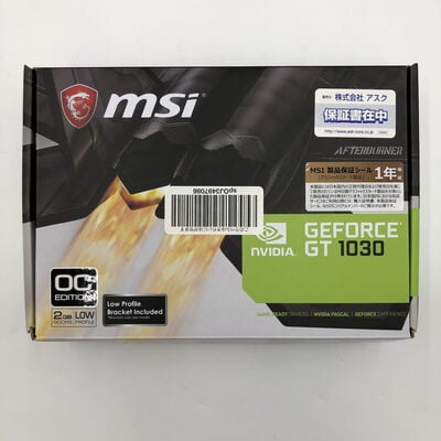 【福井日之出店】中古  MSI GeForce GT 1030 (2GB PCI-E) 5200000699 