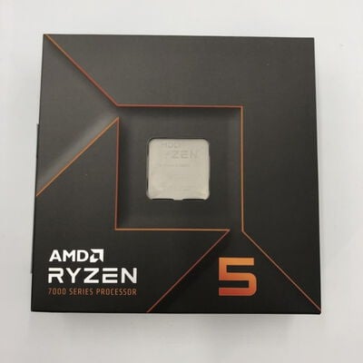【福井日之出店】中古  AMD Ryzen 5 7600X (AM5/4.7GHz/38M/C6/T12/105W 152464 