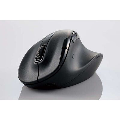 エレコム  M-XGL50MBSKBK (静音 充電式 Bluetooth5.0マウス &ldquo;EX-G&rdquo; 8ボタン Lサイズ ブラック) 